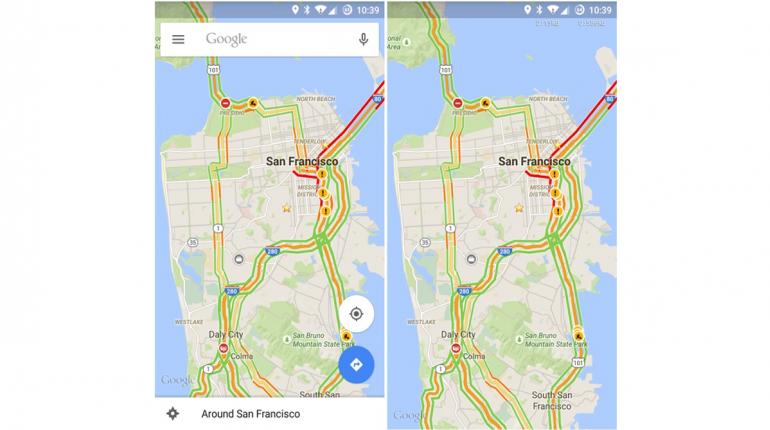 Google Map เวอร์ชั่นใหม่มาแล้ว v 9.11