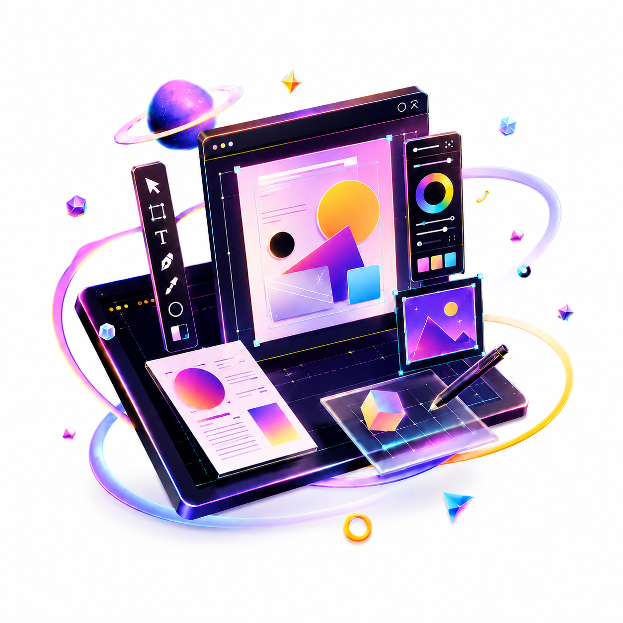 ออกแบบโลโก้และแบรนด์ ECCUBE